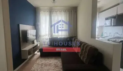 Lindo apartamento com 2 dormitórios à venda, Cidade Jardim, São José dos Pinhais, PR por R$245 mil