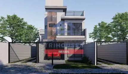 Belo triplex à venda no Xaxim, com 3 dormitórios, sendo uma suíte, e terraço, em uma ótima localiza