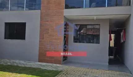 Belíssimo sobrado com 4 quartos ,1 suíte e cozinha planejada á venda no bairro Caíuá - Cidade Indus