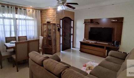 Casa para Venda em Santo André, Vila Camilópolis, 3 dormitórios, 1 suíte, 2 banheiros, 3 vagas