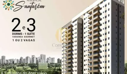Lançamento - Residencial Santarém - 2 e 3 Dormitórios - Parque Industrial
