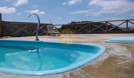Chácara com 390 m² - 2 Dormitórios com Área Gourmet e Piscina