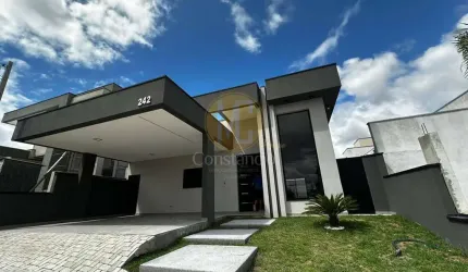 Linda Casa Térrea 3 quarto - Condomínio Rudá Floresta - São José dos Campos