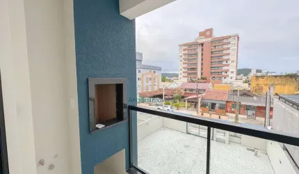 Apartamento térreo com área externa em Gravatá, Navegantes/SC