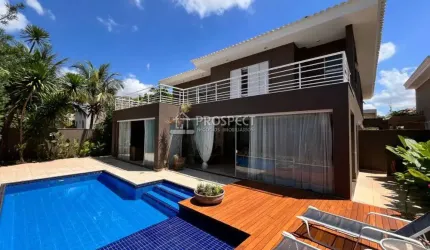 Casa no Condomínio Verona | 4 suítes | 8 vagas de garagem