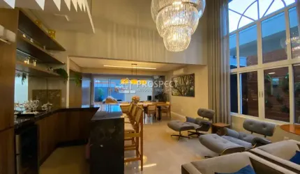 Casa de 4 Suítes com Cozinha Integrada e Acabamento Premium!