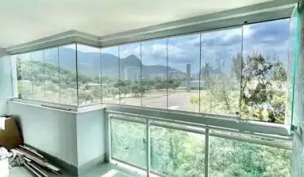 Apartamento com 3 quartos à venda na Avenida Olof Palme, Camorim, Rio de Janeiro, 86 m2 por R$ 580.000
