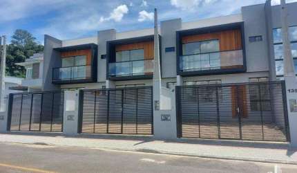 Sobrado Geminado para Venda em Joinville, Jardim Sofia, 3 dormitórios, 2 suítes, 3 banheiros, 2 vagas