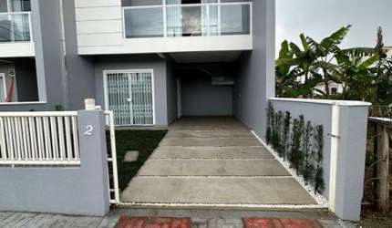 Sobrado Geminado para Venda em Balneário Barra do Sul, Pinheiros, 3 dormitórios, 1 suíte