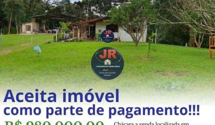 Chácara com 36.780 mt á venda em Mandirituba.