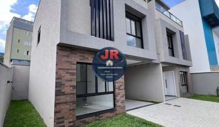 sobrado não geminado com 3 suítes + quarto no terraço a venda no bairro tingui