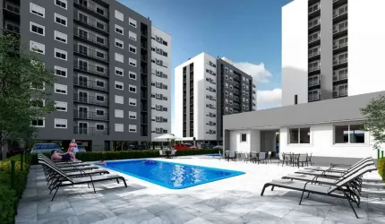 Apartamento com 2 quartos à venda na Avenida do Arvoredo, 51, Santa Cruz, Gravataí por R$ 225.852