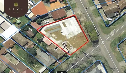 Terreno comercial à venda na Rua Augusto de Mari, 1656, Guaíra, Curitiba, 837 m2 por R$ 1.050.000