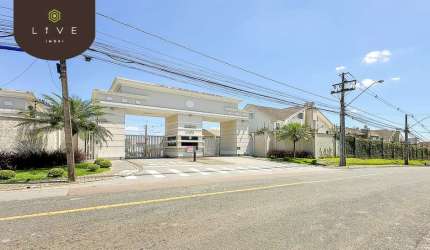 Casa em condomínio fechado com 3 quartos à venda na Rua Carmelina Cavassin, 1280, Abranches, Curitiba, 174 m2 por R$ 1.350.000