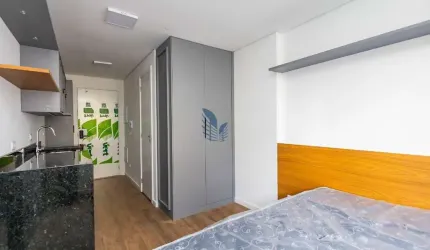 Apartamento com 1 quarto à venda na Rua Doutor Pedrosa, 313, Batel, Curitiba por R$ 385.000
