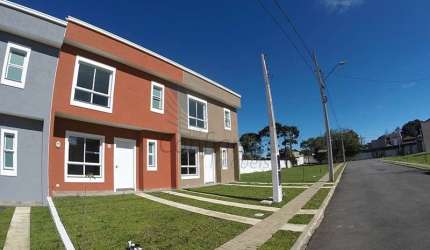 Casa em condomínio fechado com 2 quartos à venda na Rua Vereador Ângelo Burbello, 2497, Umbará, Curitiba por R$ 475.000