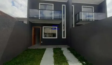 SOBRADO 82M², 3 QUARTOS , PROX. A COLÉGIOS E CRECHES, LUGAR ALTO, ÓTIMO ACABAMENTO PREÇO DE PLANTA, CIDADE INDUSTRIAL, CURITIBA PR