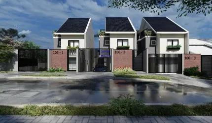 sobrado triplex 211m², 3 quartos, 1 suite,  LAUDO 750 K POR 650K, sala 2 amb. cozinha, ático com terraço e area gourmet, só 619 mil, fn 041 99864-4995