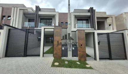 Sobrado com 3 dormitórios à venda, 135 m² por R$ 979.000,00 - Santo Inácio - Curitiba/PR