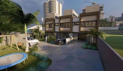 Sobrado com 3 dormitórios à venda, 103 m² por R$ 620.000,00 - Xaxim - Curitiba/PR