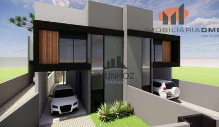 Sobrado com 3 dormitórios à venda, 108 m² por R$ 650.000,00 - Santa Felicidade - Curitiba/PR