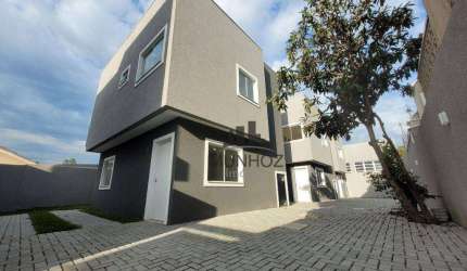 Sobrado com 3 dormitórios à venda, 98 m² por R$ 640.000,00 - Santa Felicidade - Curitiba/PR