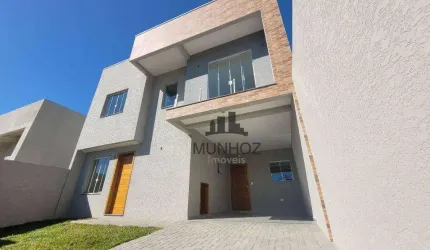 Sobrado com 3 dormitórios à venda, 132 m² por R$ 820.000,00 - Santo Inácio - Curitiba/PR