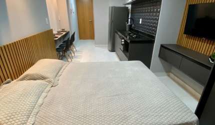 Flat mobiliado Intermares