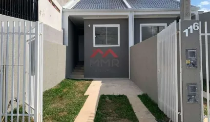 Casa com 2 quartos à venda na Travessa Vitório Mocelin, Tatuquara, Curitiba, 44 m2 por R$ 265.000