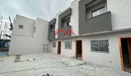 Casa em condomínio fechado com 2 quartos à venda na Rua Marialva, Sítio Cercado, Curitiba, 70 m2 por R$ 350.000
