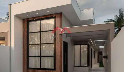 Casa com 3 quartos à venda na Tamboril, Eucaliptos, Fazenda Rio Grande, 90 m2 por R$ 600.000