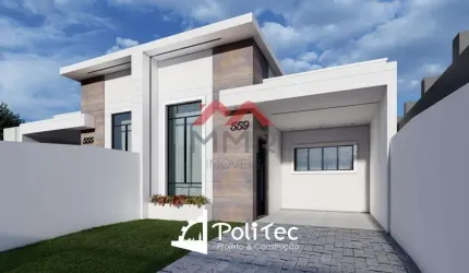 Casa com 3 quartos à venda na Tenente Ivan Madureira Guimarães, Fazenda Velha, Araucária, 98 m2 por R$ 680.000