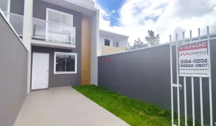 Casa com 2 quartos à venda na Rua Hamílcar Pizzatto, Tatuquara, Curitiba, 76 m2 por R$ 360.000