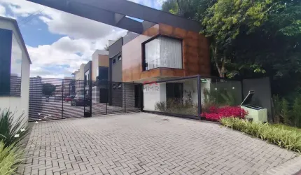 Casa em condomínio fechado com 3 quartos à venda na Avenida Cândido Hartmann, Santa Felicidade, Curitiba, 178 m2 por R$ 1.488.000