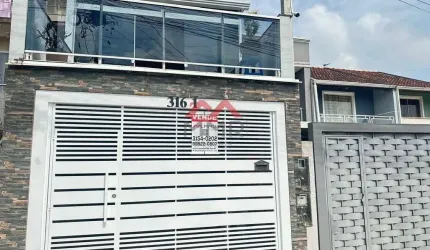 Casa com 2 quartos à venda na Rua Walter José Wunderlich Júnior, Cidade Industrial, Curitiba, 115 m2 por R$ 550.000