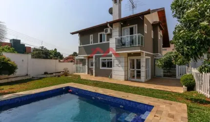 Casa em condomínio fechado com 4 quartos à venda na Rua José Brusamolin, São Lourenço, Curitiba, 300 m2 por R$ 2.200.000