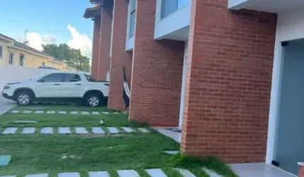 Casa em condomínio fechado com 2 quartos à venda na Rua São Matheus, Vila Praiana, Lauro de Freitas, 110 m2 por R$ 470.000