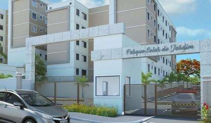 Apartamento com 2 quartos à venda na Rua Marta Aguiar da Silva, Vida Nova, Lauro de Freitas, 49 m2 por R$ 275.000