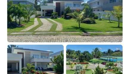 Casa em condomínio fechado com 4 quartos à venda na RODOVIA BA-099 - ESTRADA DO CÔCO KM 08, Abrantes, Camaçari, 400 m2 por R$ 2.900.000