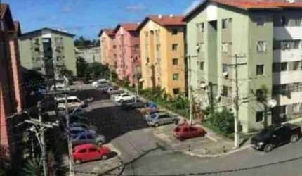 Apartamento com 2 quartos à venda na Estrada da Cascalheira, Abrantes, Camaçari, 45 m2 por R$ 123.000