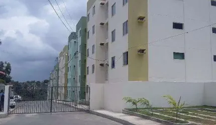 Apartamento com 2 quartos à venda na Avenida Aliomar Baleeiro, Fazenda Grande 4, Salvador, 49 m2 por R$ 195.000