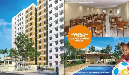Apartamento com 2 quartos à venda na Rua Albino Fernandes, Novo Horizonte, Salvador, 50 m2 por R$ 255.000