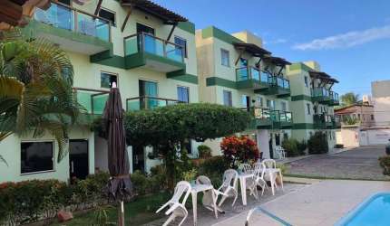 Casa em condomínio fechado com 2 quartos à venda na Rua Hilton Fontes de Lacerda, Itapuã, Salvador, 80 m2 por R$ 550.000