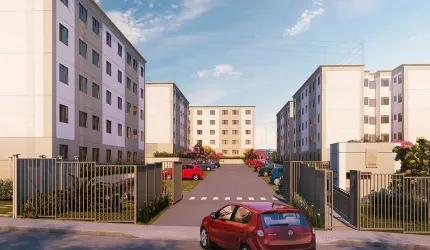 Apartamento com 2 quartos à venda na Rua Colônia Boa União, Boa União, Camaçari, 49 m2 por R$ 135.000