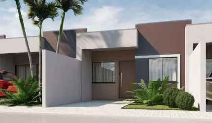 Casa com 2 quartos à venda na Rua Nivaldo Domingos, Ipitanga, Lauro de Freitas, 55 m2 por R$ 390.000