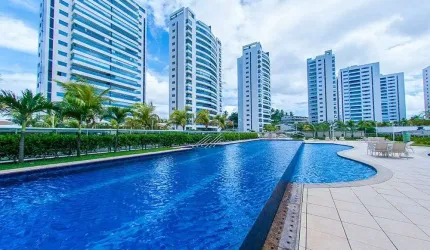 Apartamento com 3 quartos para alugar na Rua Sítio do Pombal, Pituaçu, Salvador, 142 m2 por R$ 7.000