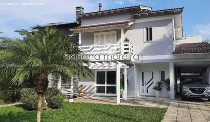 Casa em Condomínio para Venda em Viamão, São Lucas, 3 dormitórios, 1 suíte, 4 banheiros, 3 vagas