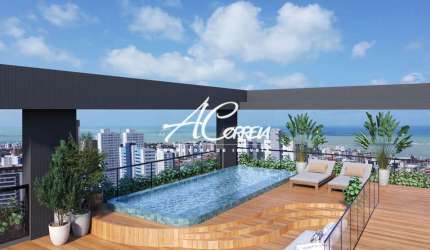 Cobertura Linear  Alto Padrão  Vista Mar Jardim Oceania