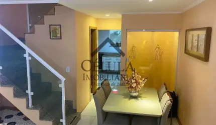 Casa em condomínio fechado com 3 quartos à venda na Estrada da Ligação, Jacarepaguá, Rio de Janeiro, 120 m2 por R$ 449.000