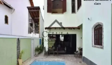 Casa em condomínio fechado com 4 quartos à venda na Rua Jorge Figueiredo, Anil, Rio de Janeiro, 313 m2 por R$ 1.150.000
